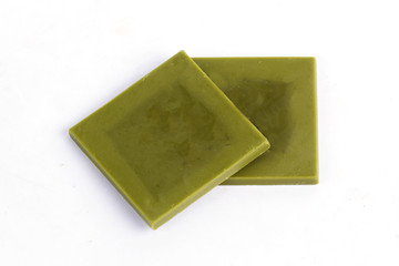powdered green tea chocolate