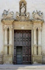 Obraz premium INGRESSO ALLA CHIESA DI GALATINA IN ITALIA