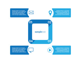 Infographics Vector illustration. can be used for workflow layout, banner, diagram, number options, step up options, web design