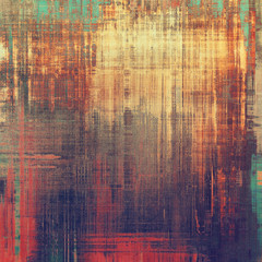 Vintage aged texture, colorful grunge background with space for text or image. With different color patterns: yellow (beige); brown; purple (violet); blue; red (orange)