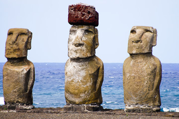 Tongariki Moais - Easter Island