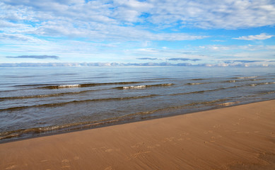 Baltic sea landscape.