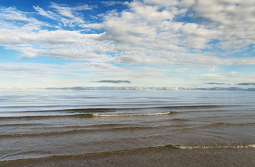 Baltic sea landscape.