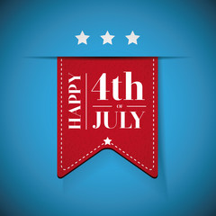 Fototapeta premium Independence day - Fourth of July