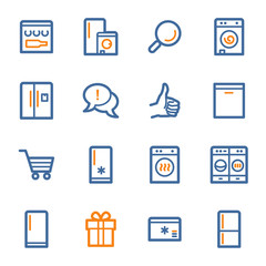 Kitchen Appliances Web Icons
