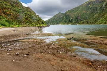 Down to Fire Lake in Sao Miguel, Azores Islands