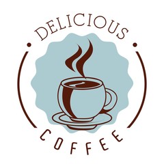 delicious coffee design 