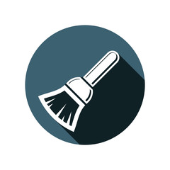 Renovation instrument used in whitewash, brush for wall painting