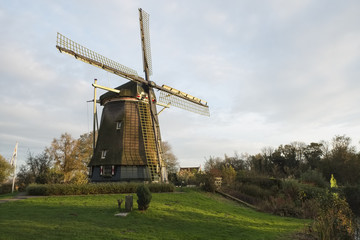 Obraz premium Windmill in Holland The Netherlands