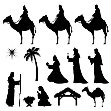 Christmas Nativity Icons-Wise Men