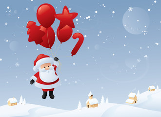 Santa's Balloon Trip