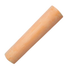 colour chalks, orange, isolated on white background, with clipping path