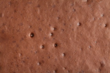 milk chocolate texture