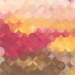 vector background of colorful mosaic