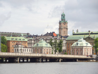 Stockholm city view