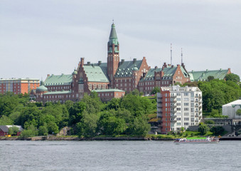 Stockholm city view