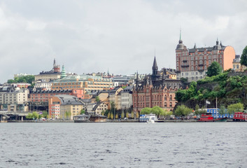Stockholm city view