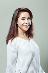 Obraz premium Smiling woman