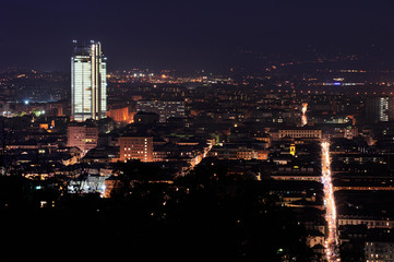 Fototapeta premium Turin cityscape - the skyscraper