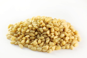 Pine nuts from pine trees