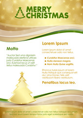 Merry Christmas document template