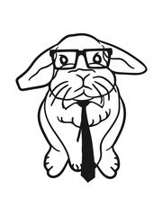 hornbrille geek nerd tie smart nerd cool hipster hase
