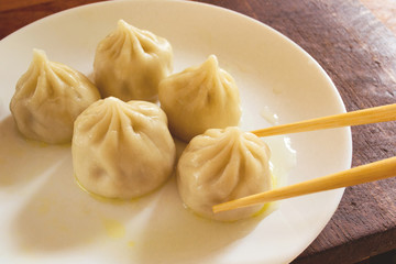 Chinese steamed buns 