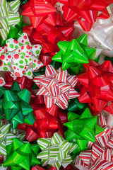 Christmas Bows Background