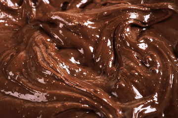 Chocolate as background