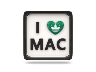 I love macao sign