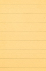 empty sheet of old paper from a notebook in isolated