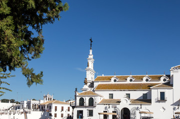 Fototapeta na wymiar Rocio Church in Andalucia Spain