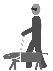 視覚障がい者のアイコン