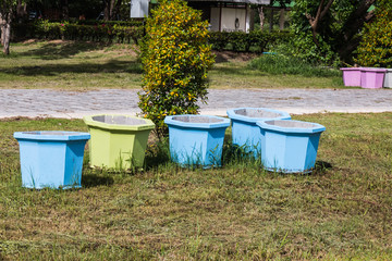 cement pot for plant