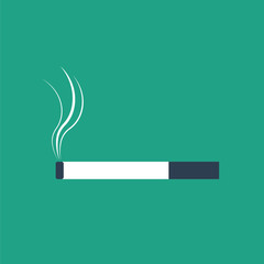 Cigarette icon. Smoking icon.