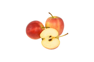 red grape isolated on white Background