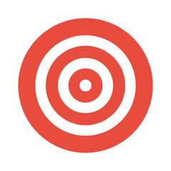 Target icon. Goal icon.