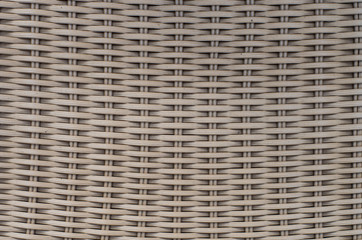 Close up of wicker pattern