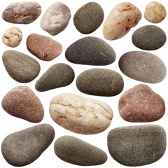 Fototapeta na wymiar Set of rocks