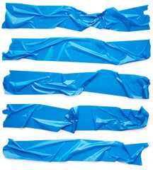 Set of adhesive tapes