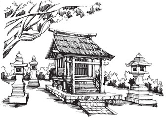 japanese shrine