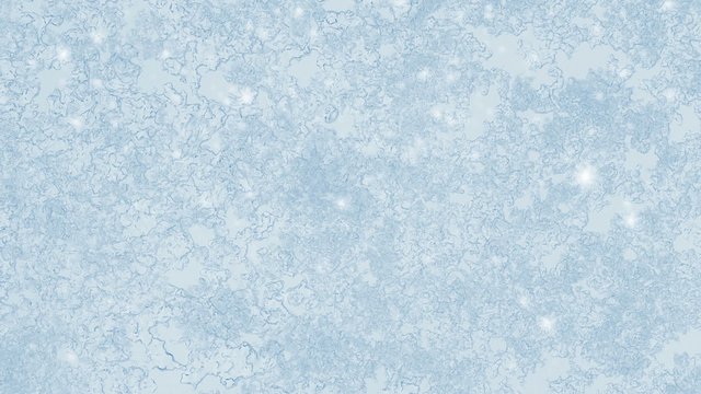 ice on frozen window texture with snowflakes for background or backdrop