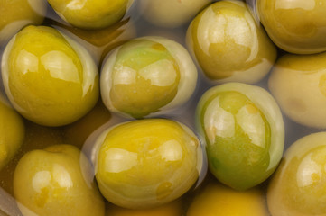 olives in salt water