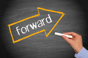 Forward - arrow with text