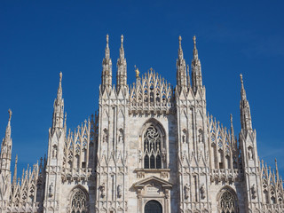 Duomo meaning Cathedral in Milan