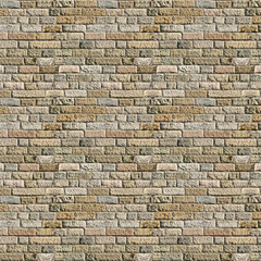 High quality seamless background texture of a brick wall - 95373982