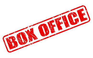 BOX OFFICE red stamp text