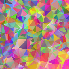 Abstract triangle colorful texture