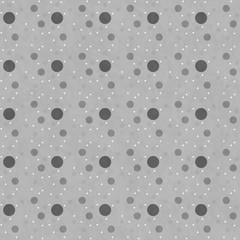 Gray Polka Dot  Abstract Design Tile Pattern Repeat Background