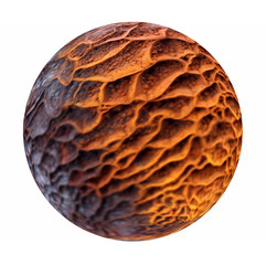 The surface of rusty metal